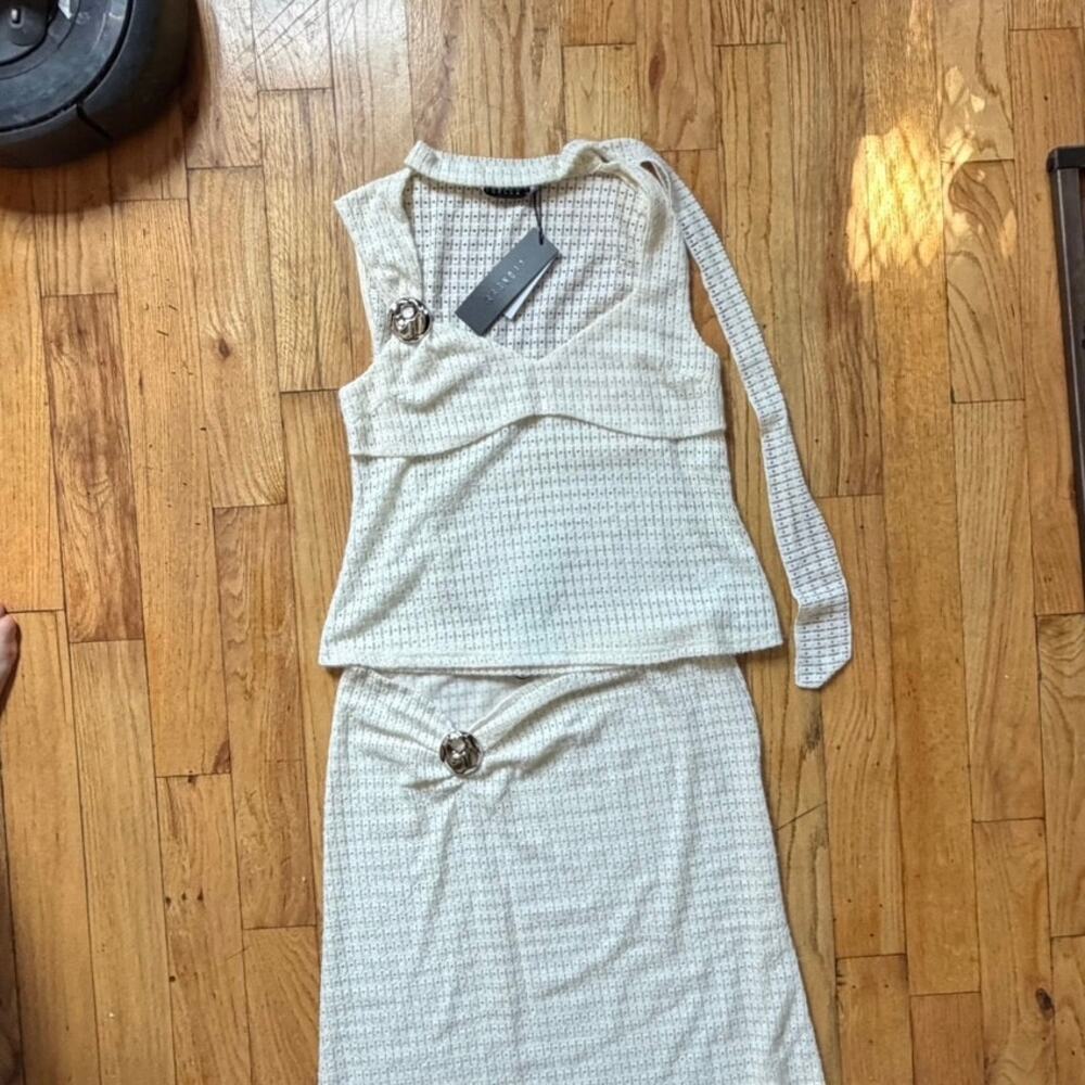 Lioness Two-Piece In Your Dreams Top + Maxi Skirt, NWT